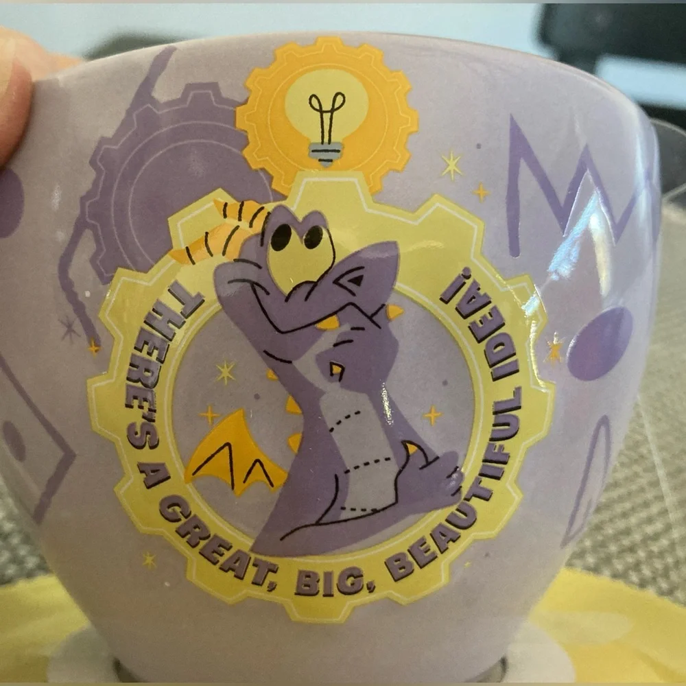 Disney’s Figment Imagination cup and saucer